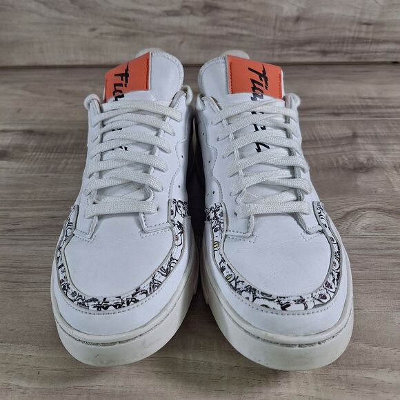 Adidas x Fiorucci Supercourt Semi Coral  ART EH1019 Sneakers Womens Size 9 shoes - Picture 5 of 10